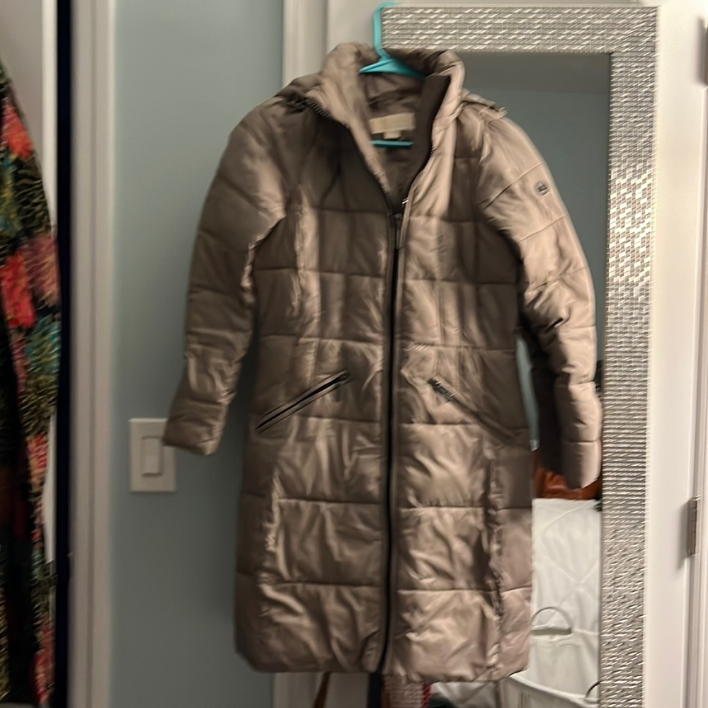 Dark beige and black Micheal kores jacket!!!